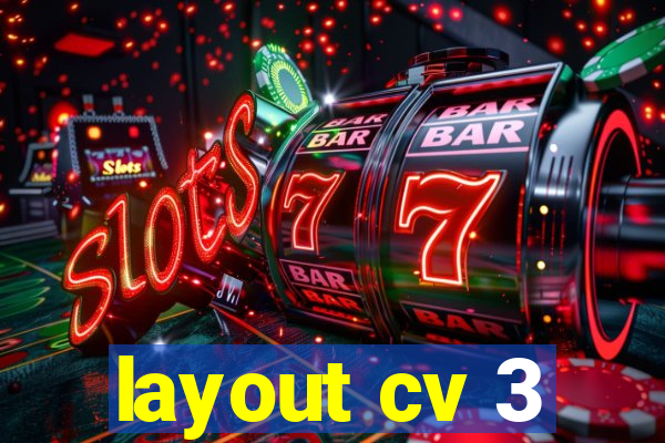 layout cv 3